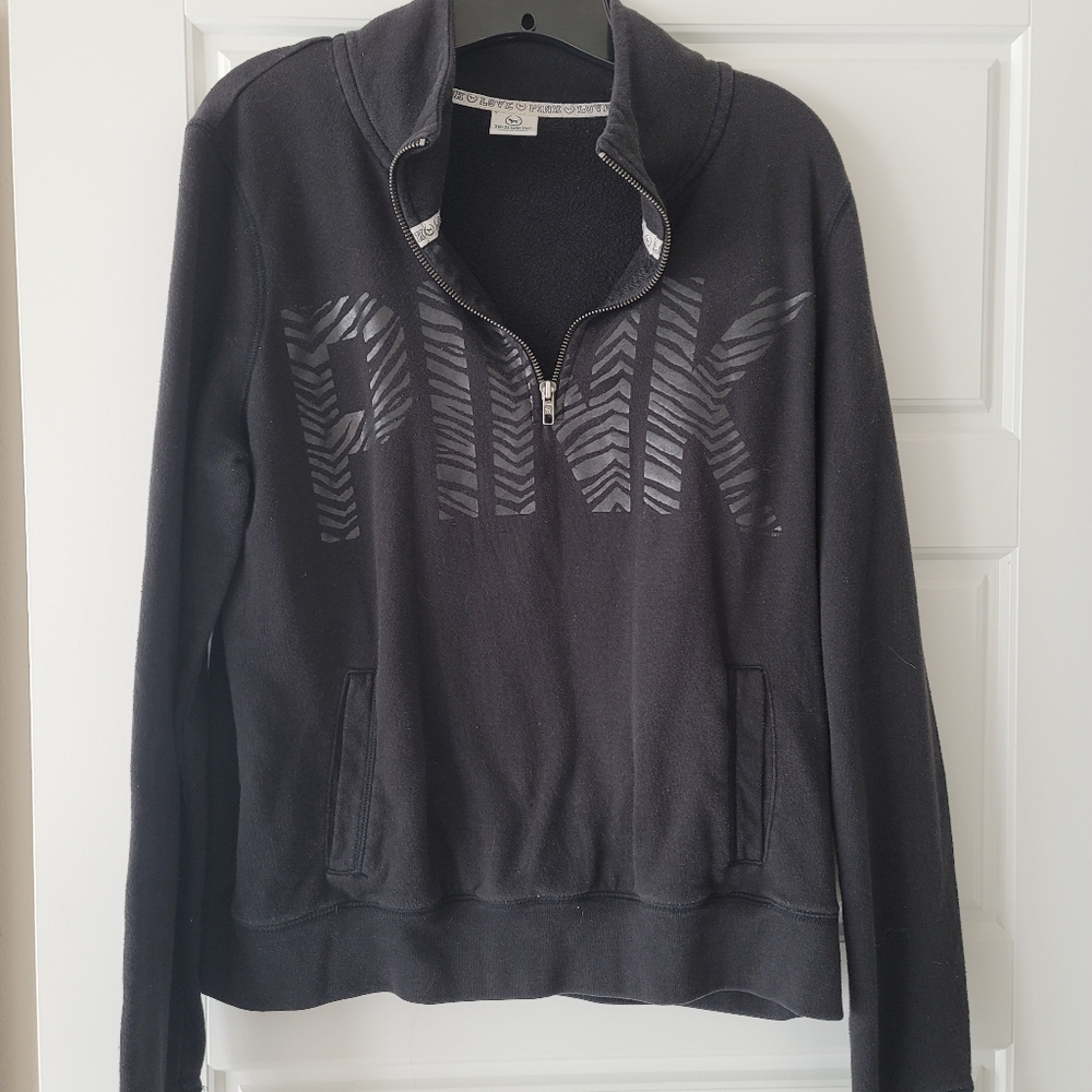 💚3/$25💚 Victoria's Secret Pink 3/4 zip up hoodie